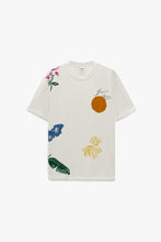 Load image into Gallery viewer, Zara Floral Print T Shirt Oyster White
