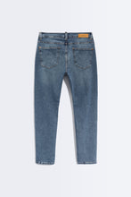 Load image into Gallery viewer, Zara Basic Slim Fit Jeans Mid Blue
