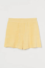 Load image into Gallery viewer, H&amp;M Terry Shorts Yellow
