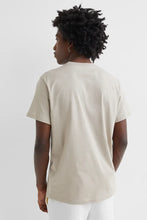 Load image into Gallery viewer, H&amp;M Basic Round Neck T Shirt Light Beige
