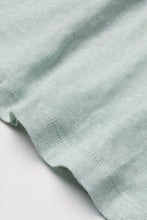 Load image into Gallery viewer, H&amp;M linen T-shirt Mint Green
