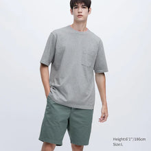 Load image into Gallery viewer, Uniqlo Oversized Pocket Crew Neck Half Sleeve T-Shirt
