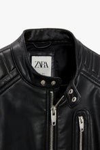 Load image into Gallery viewer, Zara Faux Leather Biker Jacket
