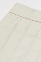 Load image into Gallery viewer, H&amp;M Quilted Skirt White
